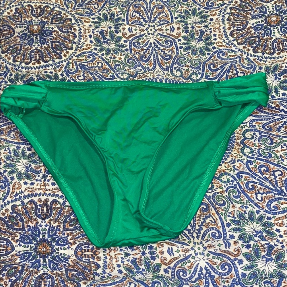 Mossimo - Green Bikini Bottom / Cinched Sides